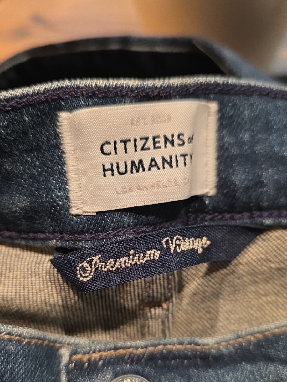 NEW $228 CITIZENS OF HUMANITY EMERSON STRETCH DENIM JEANS IN SKY LANTERN SIZE 27 - Picture 11 of 14